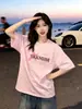 Camiseta de algodón puro de peso pesado, popular estilo americano para ir al trabajo, cuello redondo, teñido anudado, manga corta, para hombres y mujeres, diseño holgado de verano, estilo ins
