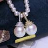 Accesorios DIY S925 Plata Esterlina Colgante de Perla Colgante Vacío Accesorios Seiko Joker Colgante de Cuentas para Bebé Colgante de Plata Abertura