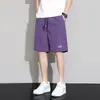 250508001Bermuda Cargo Masculina de Verão com Stretch, Respirável, Versátil, Casual, Sensação de Gelo, Secagem Rápida, Calça de Cinco Pontos