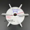 Motor monofásico lâmina de ventilador plástico bomba d'água guincho furo D furo AOL 15/18/20/22 furo redondo placa grande ventilador solto