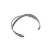 Pulseras de Estilo Nuevo y Genial Japonesas y Coreanas Cruz Geométrica Personalizadas Pulseras de Metal con Textura Dorada Mate Joyería Simple para la Mano Venta al por Mayor