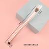 En stock en fábrica tubo de aluminio completo doble cabeza pincel de maquillaje pincel de sombra de ojos pincel para contorno de nariz pincel individual de alto brillo/iluminador