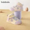 Zapatos Infantiles Balabala Tenis Infantiles Niños y Niñas Zapatos para Bebés 2025 Nuevos Zapatos Casuales de Terciopelo Otoño e Invierno Modernos