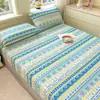 Capa de cama de tecido grosso, lençol de algodão puro, lavável à máquina, hipoalergênico, confortável, espessado, adequado para dormir sem roupa, capa de cama, capa protetora, à prova de sujeira, à prova de poeira