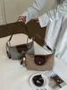 Bolsa de Tecido em Formato de Dumpling para Mulheres, Nova Coleção Verão 2026, Bolsa de Ombro Transversal de Nicho para Férias, Pequena Bolsa de Mão para Passeios