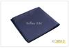 Elegante pañuelo de bolsillo de algodón para hombre pañuelo de bolsillo para traje pañuelo cuadrado pequeño pañuelo de pecho monocromático negro morado