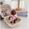 Natasha 14cm Ropa para Muñeca Pequeña Negra Artículo Popular de Celebridad de Internet Ropa para Muñeca Alivio del Estrés Ropa Natasha Suéter Pijama