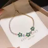 Pulsera de corazón de circón fresca y simple estilo bosque de alta gama coreana simple pulsera de lujo ligero de moda versátil para mujer