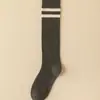 Calcetines Altos para Mujer, Calcetines Estilo Británico Otoño e Invierno, Calcetines Tejidos Otoño e Invierno, Transpirables para Otoño e Invierno, Aspecto Adelgazante, Estilo Deportivo JK Preppy