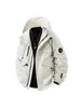 Chaqueta de Cargo con Capucha Nueva para Hombre 2025 Primavera y Otoño Cortavientos e Impermeable Exterior Holgada Tendencia Marca Chaqueta