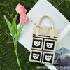 Nueva Bolsa Cruzada de Teléfono Móvil de Dibujos Animados, Diseño de Moda, Bolsa de Teléfono Móvil Tejida, Versátil, Bolso de Hombro, Sensación de Alta Gama