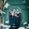Caja de almacenamiento de cosméticos Space Capsule, popular en Internet, con cajón de arco para escritorio, para maquillaje, artículos para el hogar.