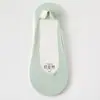 Calcetines de Hielo de Seda para Verano para Mujer, Delgados de Corte Bajo Invisibles Cortos, Transpirables, Absorbentes de Sudor, Antideslizantes, Antideslizantes en el Talón, Versátiles, Estilo Veraniego para Mujer