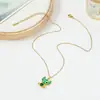 Periféricos de Anime de Venta Caliente Transfronterizos Lilo y Stitch Collar de Stitch Lindo Colgante de Goteo de Aceite Joyería