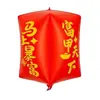 Globos de Linterna Kongming Electrónicos de Tendencia 2026 para Liberación en Nochevieja con Mensajes de Bendición Escritos a Mano, Venta al por Mayor en Puesto de Mercado Nocturno
