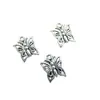 Transfronterizo Aliexpress Bricolaje Plata Retro Mariposa Calada Colgante Accesorios de Joyería Pendientes Collar Accesorios de Ropa Colgante