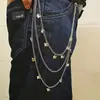 Joyería transfronteriza europea y americana, nueva cadena de metal multicapa retro, cadena para la cintura, conjunto combinado para mujer, cadena corporal, al por mayor en stock