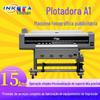 Plotter fotográfico de alta precisão A1 de grande formato HD para publicidade interna e externa, com cabeças duplas, impressora fotográfica de alta velocidade