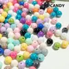 Cuentas Redondas Pequeñas Chapadas 10 mm Cuentas para DIY Accesorios Brillantes Hechos a Mano Material de Cuentas Aretes Pulsera Collar Joyería