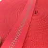 Correa reflectante de nailon de imitación al por mayor para mascotas, cordón para insignia, correa de sujeción industrial, accesorios para ropa y bolsos