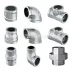 Tubo de aço galvanizado com revestimento plástico Tubo de aço plástico União fio interno fio externo Acessórios para tubos fio interno Masteel Mike acessórios União interna Junta de ferro