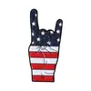 Broche Comemorativo do 250º Aniversário Elemento Bandeira Estrelas e Listras Insígnia de Metal Acessórios Venda por Atacado