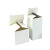 Caja de papel con mini pestillo tipo caja blanca transfronteriza, caja de embalaje de cartón blanco universal en stock, caja de color personalizada multimaño, caja de cosméticos