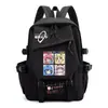 Mochila Anime Desenho Animado Bocchi the Rock, Pedra Solitária, para Meninas, Alunos do Ensino Fundamental e Médio, Bolsa de Ombro Duplo de Grande Capacidade