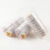 Venta al por mayor de accesorios para joyería hechos a mano con cuentas de alambre elástico, alambre elástico transparente de cristal redondo