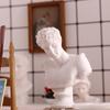 Estátua de Gesso Miniatura para Brincar de Comida Arte Arte Mini Modelo 1:12 Boneca Ob11 Casa de Bonecas casa de bonecas