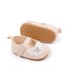 Zapatos de Princesa de Mariposa con Velcro para Bebé Primavera y Otoño Suela de Goma Suave Transpirable Antideslizante Zapatos para Niños Pequeños BXC4154