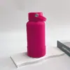 Tetera Espacial Transfronteriza Tetera Deportiva Taza de Vacío de Acero Inoxidable 304 Tetera de Viaje de Boca Grande Estilo Americano para Montañismo al Aire Libre