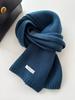Selección de Bufanda de Cachemira 100% Lana Pura Australiana Nueva Color Sólido Combinable para Hombre y Mujer Invierno Cálido Bufanda de Punto