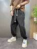 Pantalones casuales versátiles para hombre de comercio transfronterizo del sudeste asiático, pantalones jogger casuales rectos holgados, pantalones versátiles para hombre estilo Hong Kong ins