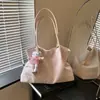 Bolso tote de estilo coreano para mujer, nuevo modelo otoño e invierno 2026, bolsa de gran capacidad, moderno, simple y elegante, bolso de hombro
