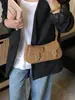 Bolso Cruzado Casual de un Solo Hombro para Mujer, Nuevo Estilo de Nicho 2026, Bolso de Chica Biker Popular, Bolso Cruzado Retro de un Solo Hombro