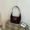 2026 Nuevo Bolso de Hombro Individual Retro para Viaje de Trabajo Casual Gran Capacidad Tipo Bolso Dumpling Moda Versátil Bolso Cruzado
