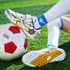 Antideslizantes resistentes al desgaste uñas rotas zapatos de fútbol para niños estudiantes de primaria 8 años 9 niños entrenamiento especial uñas rotas Zapatos de velcro