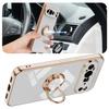 Adequado para Capa de Celular Google 10Proxl Anel Galvanizado Suporte Magnético para Carro Googlepixel9A Capa Protetora
