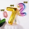 Globos de Papel de Aluminio con Número de 40 pulgadas Edición de Lujo Tarjeta de Papel Empaquetado Individualmente 0-9 Decoración Grande para Fiesta Inflable de Papel de Aluminio