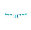 Bandera decorativa para habitación de boda, para niños, bebés, cumpleaños, letras, estrellas, amor, flores, adornos colgantes