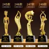 Trofeo de Cristal de Resina Nuevo 2025 Medalla Hecha a Medida Atmosférico de Gama Alta Creativo Campeón de Concurso de Canto Niños
