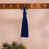 8cm Fleco de Borla de Tres Hojas Accesorios para Joyería DIY Colgante Estilo Antiguo Ropa Bolsita Tejida Borla Pequeña Venta al por Mayor