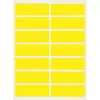 Papel para Limpiar la Boca Rectangular Pegatinas Marcadoras Impermeables a Prueba de Aceite de Colores Etiquetas Pegatinas de Nombres de Estudiantes Cuadradas Pegatinas de Clasificación para Tareas