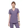 Amazon scrubs de alta venda feitos sob medida para comércio exterior, nome da loja e logotipo bordados e estampados a quente, conjunto de scrubs para odontologia e beleza