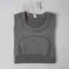 Novas roupas de yoga alta elasticidade sem costura top justo esportivo feminino manga longa corrida transfronteiriça secagem rápida fitness roupas alta elasticidade