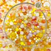 Cuentas Mixtas, Cuentas Sueltas de Vidrio, Cuentas de Arroz, Cuentas de Vidrio Semiacabadas Hechas a Mano para DIY, Accesorios para Joyería Mixtos de 8-10 mm