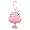 Chaveiro Criativo Squeezable de Sapo Estoura-Olhos, Pingente de Boneco para Bolsas e Chaveiros de Casais