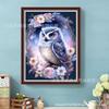 Set de Pintura de Diamantes 5D Animal Búho Pintura de Paisaje DIY Set de Pintura Decorativa de Diamantes Lote de Fabricante Más Vendido Transfronterizo