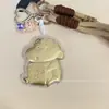 Pingente de Celular Corrente para Pendurar Ouro Puro 999 Crayon Shin-Chan Doraemon Pingente de Bolsa Pingente Chaveiro
